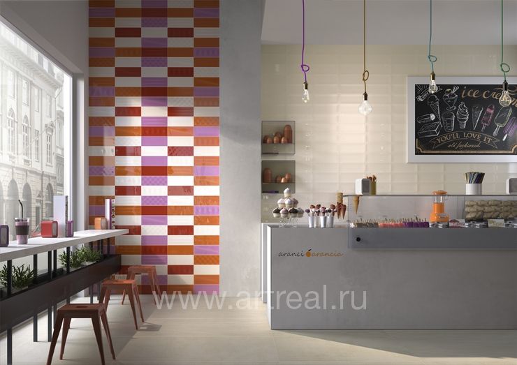 Керамическая плитка Imola Ceramica Pop в интерьере