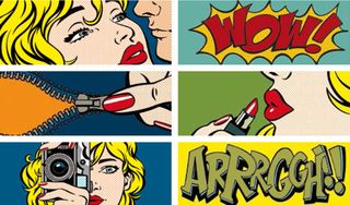 Imola Ceramica Pop декор Cartoon 1 Mix 33.3*12.5