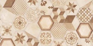 Marca corona Terra декор Mix Decori Esagonо C 25*21.6