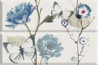 Arcana Ceramica Serenity панно Delicate 2 Azul 75*50