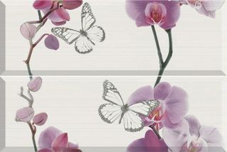 Arcana Ceramica Serenity панно Delicate 2 Rosa 75*50