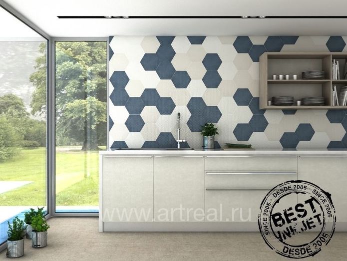 Керамогранит Benestica Toscana в интерьере