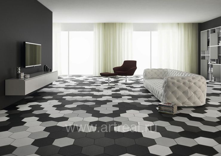 Керамогранит Benestica Toscana в интерьере