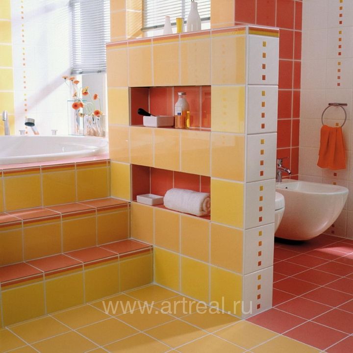 Керамическая плитка Villeroy&boch Creative System в интерьере