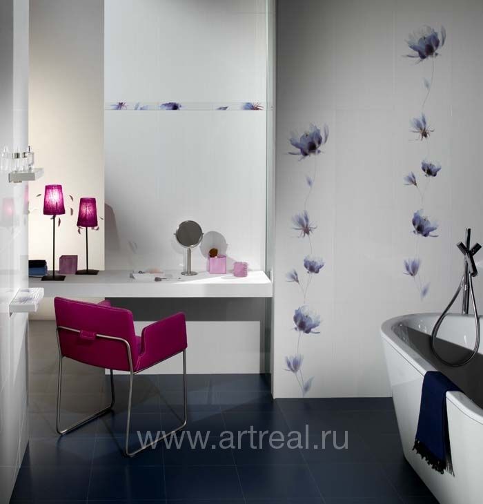 интерьер керамической плитки итальянской фабрики Impronta коллекции Bliss