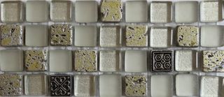 Bars Crystal Миксы с декорами мозаика HSO 992 30*30