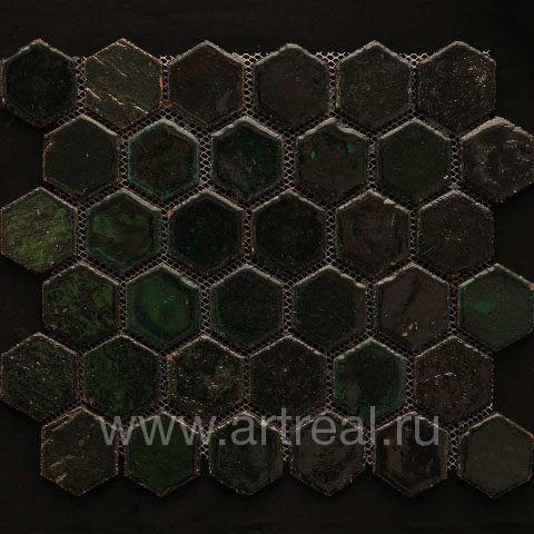 Мозаика Gaudi Hexa в интерьере
