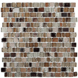 JNJ Precious мозаика Tiger-eye Mix 31.1*30.7