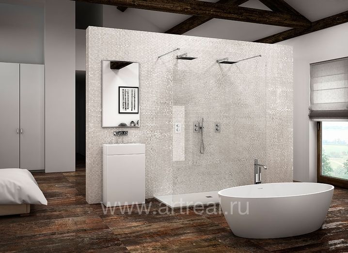 Керамогранит Apavisa Cast Iron в интерьере