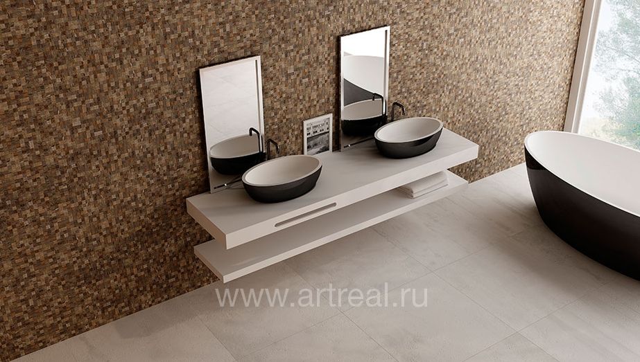 Керамогранит Apavisa Cast Iron в интерьере