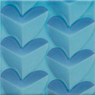Pamesa Agatha декор Mille Cuori Turquesa 25*25