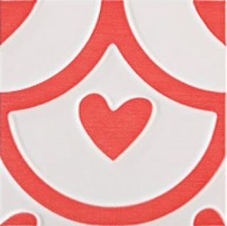 Pamesa Agatha декор Coeur Carmin 25*25