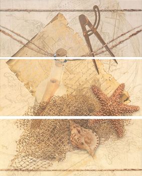 APE Concorde декор Decor Set (3) Beach Beige 50*20