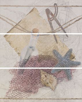 APE Concorde декор Decor Set (3) Beach Perla 50*20