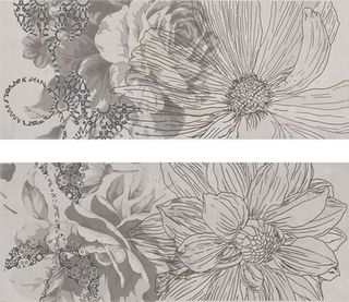 APE Concorde декор Decor Set (2) Kiem Grafito 40*50