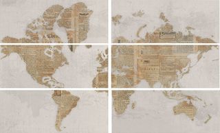 APE Concorde декор Decor Set (6) The World Perla 50*20