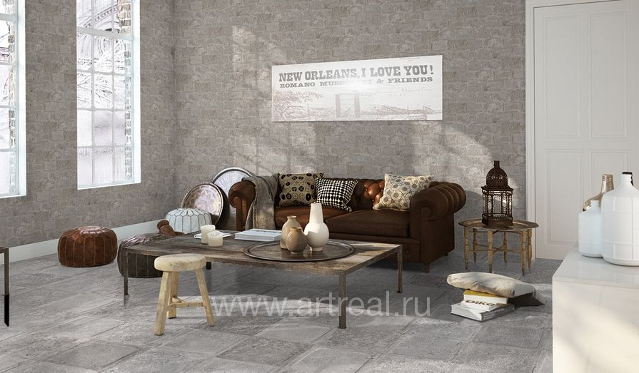 Керамогранит Serenissima New Orleans в интерьере