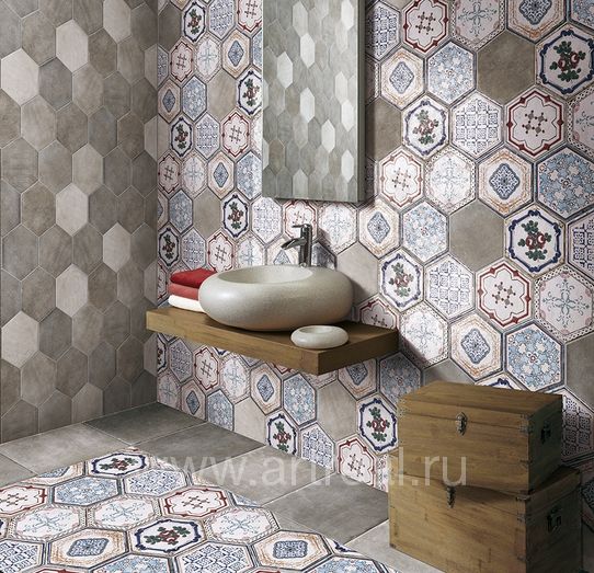 Керамогранит Serenissima New Orleans в интерьере