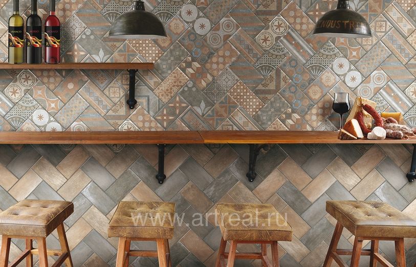 Керамогранит Serenissima New Orleans в интерьере