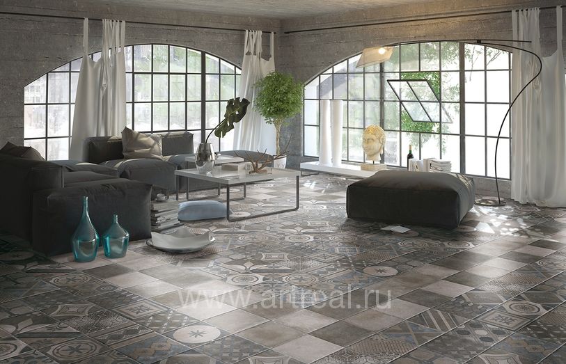 Керамогранит Serenissima New Orleans в интерьере