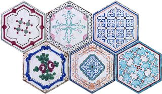 Serenissima New Orleans декор Esagona Mardi Gras s/6 27.7*24