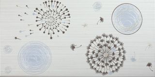 Colorker Edda декор Dec. Dandelion Grey 60.5*30.5