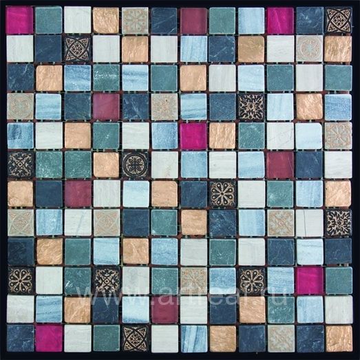 Мозаика Natural Mosaic Strange в интерьере