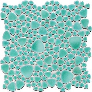 Giaretta Морские камешки мозаика Frozen Jade 26.7*26.7