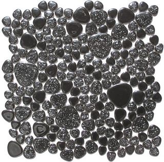 Giaretta Морские камешки мозаика Neri 26.7*26.7