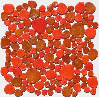 Giaretta Морские камешки мозаика Red Hot Sunset 26.7*26.7