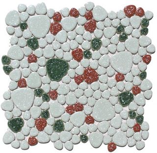 Giaretta Морские камешки мозаика Verde 26.7*26.7