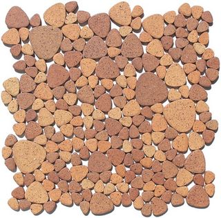 Giaretta Морские камешки мозаика Walnut 26.7*26.7