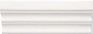 Adex Modernista бордюр Cornisa Blanco 20*8
