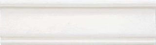 Adex Modernista бордюр Cornisa Blanco 20*6