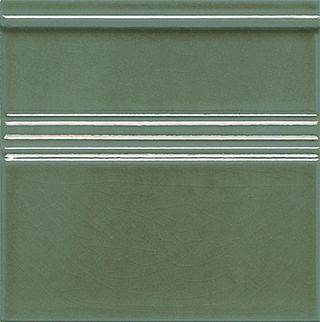 Adex Modernista плинтус Rodapie Clasico C/C Verde Oscuro 15*15