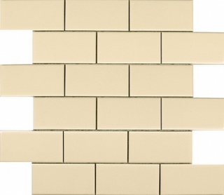 Adex Modernista мозаика Liso PB C/C Sand (5х10) Enmallado 30.5*30.9