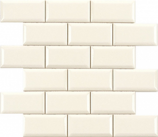 Adex Modernista мозаика Biselado PB C/C Marfil (5х10) Enmallado 30.5*30.9