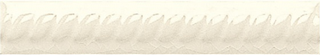 Adex Modernista бордюр Trenza PB C/C Marfil 2.5*15