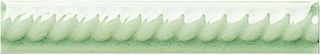 Adex Modernista бордюр Trenza PB C/C Verde Claro 2.5*15