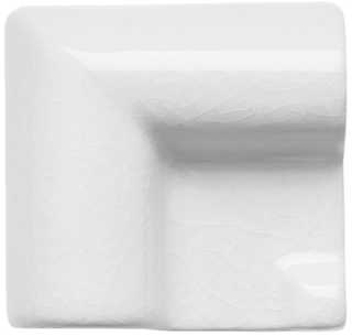 Adex Modernista спец. элемент Angulo Marco Moldura Lisa C/C Blanco 5*5