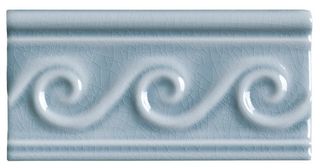 Adex Modernista бордюр Relieve Olas C/C Stellar Blue 7.5*15