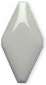 Adex Rombos настенная плитка Acolchado Silver Mist 20*10