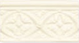 Adex Neri бордюр Relieve Bizantino Biscuit 7.5*15