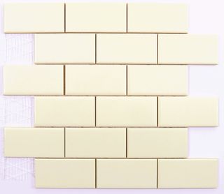 Adex Neri мозаика Liso PB Biscuit Z (5х10) Enmallado 30.5*30.9