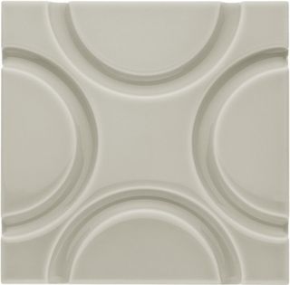 Adex Neri декор Relieve Geo Silver Mist 15*15