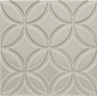 Adex Neri декор Relieve Botanical Silver Mist 15*15