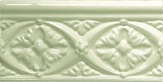 Adex Neri бордюр Relieve Bizantino Celery 7.5*15