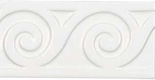 Adex Neri бордюр Relieve Mar Blanco Z 7.5*15