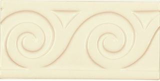 Adex Neri бордюр Relieve Mar Biscuit 7.5*15