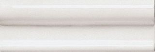 Adex Neri бордюр Moldura Lisa PB Blanco Z 5*15